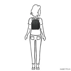 Enrico Benetti Toulouse Rugzak - 66169 - Zwart -Reisopslag Winkel 1200x1200 1225