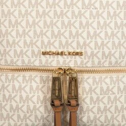 Michael Kors Rhea M Dames Rugzak - Vanilla -Reisopslag Winkel 1200x1200 1227