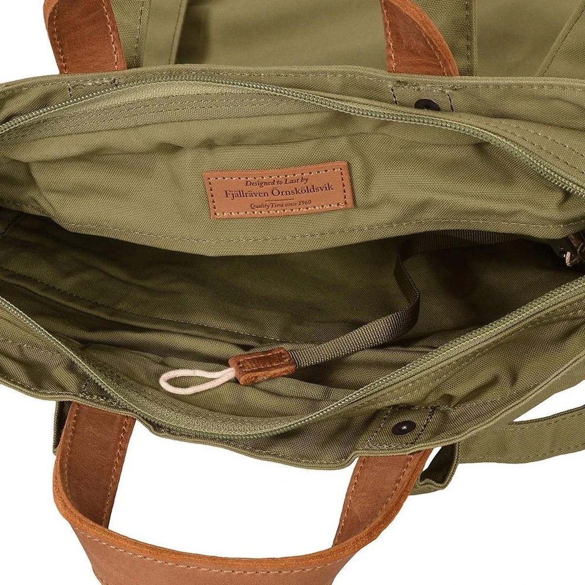 Fjallraven Fjällräven Totepack No. 1 Unisex Rugzak - Green 5 Fjallraven Fjällräven Totepack No. 1 Unisex Rugzak - Green - Image 3