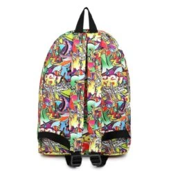 Miss Lulu Rugzak - 22,61 Liter - Graffiti (e1401g) -Reisopslag Winkel 1200x1200 1272