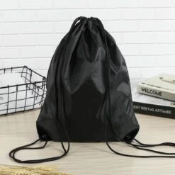 Merkloos Gymtas Met Rijgkoord - Nylon Rugzakjes – Nylon Rugzak – Geel -Reisopslag Winkel 1200x1200 1310