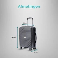 Legage Koffer Handbagage - Reiskoffer - Trolley - Inclusief Uitzetlaag - Inclusief TSA Slot - Zwart - Maat S - 20 Inch 13 Legage Koffer Handbagage - Reiskoffer - Trolley - Inclusief Uitzetlaag - Inclusief TSA Slot - Zwart - Maat S - 20 Inch -Reisopslag Winkel 1200x1200 138