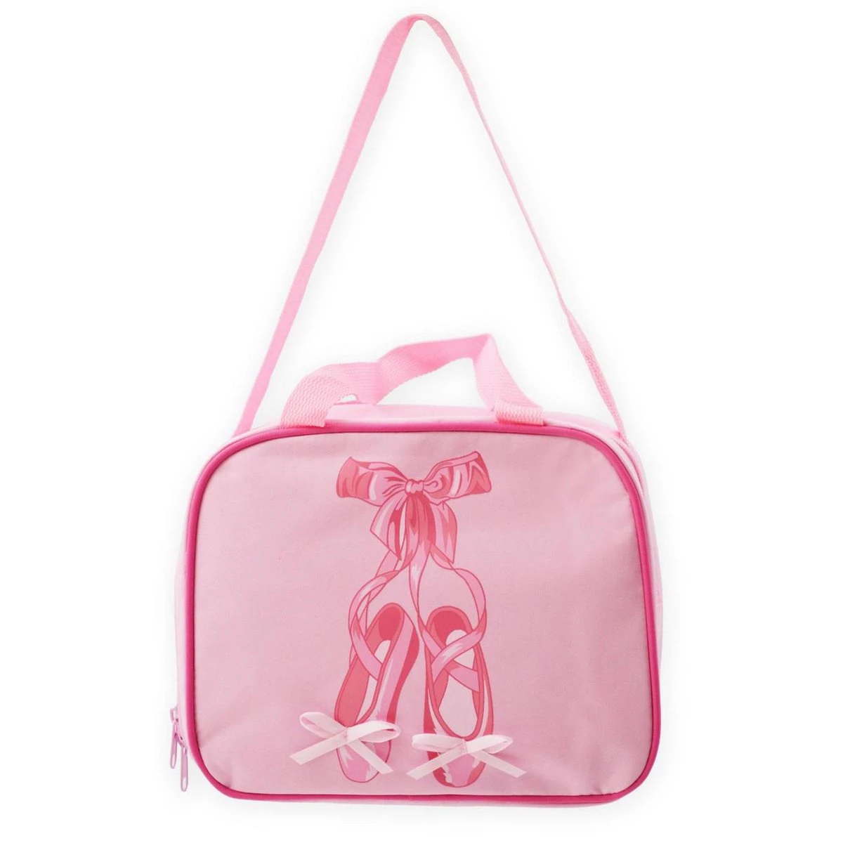 Balletkoffertje Voor Kinderen - Roze Ballettas Voor Meisjes - Ballet Tasje Met Spitzen Print 5 Balletkoffertje Voor Kinderen - Roze Ballettas Voor Meisjes - Ballet Tasje Met Spitzen Print - Image 3