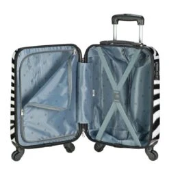 Princess Traveller Animal Print - Handbagagekoffer - Zebra - Small - 55cm -Reisopslag Winkel 1200x1200 154
