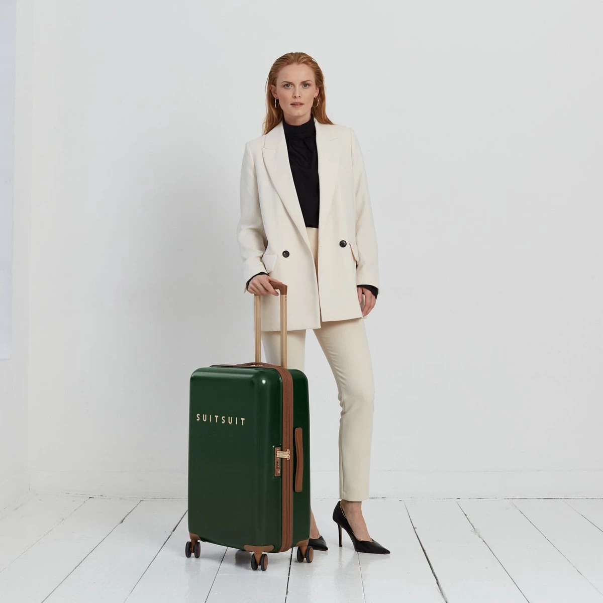 SUITSUIT - Fab Seventies Classic - Beetle Green - Reiskoffer (66 Cm) 4 SUITSUIT - Fab Seventies Classic - Beetle Green - Reiskoffer (66 Cm) - Image 2