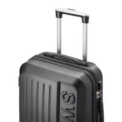 Swiss - Lausanne Handbagage Koffer 55x40x25 Cm - 4 Wielen - TSA-cijferslot - Zwart -Reisopslag Winkel 1200x1200 253