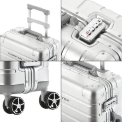 CarryOn ULD Handbagage - Luxe Aluminium Trolley 55cm - Dubbel TSA Slot - Dubbele Wielen - Aluminium 12 CarryOn ULD Handbagage - Luxe Aluminium Trolley 55cm - Dubbel TSA Slot - Dubbele Wielen - Aluminium -Reisopslag Winkel 1200x1200 268