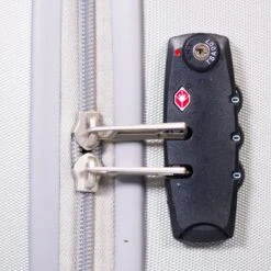 ©TROLLEYZ - Bali No.22 - Reiskoffer 69cm Met TSA Slot - Dubbele Wielen - 360° Spinners - 100% ABS - Reiskoffer In Metallic Grey -Reisopslag Winkel 1200x1200 413