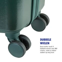 Princess Traveller Harlem - Reiskoffer - Groen - L - 76cm 18 Princess Traveller Harlem - Reiskoffer - Groen - L - 76cm -Reisopslag Winkel 1200x1200 415