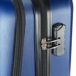 Princess Traveller Sydney - Handbagagekoffer - Laptop Vak - Blauw - S - 55cm -Reisopslag Winkel 1200x1200 5