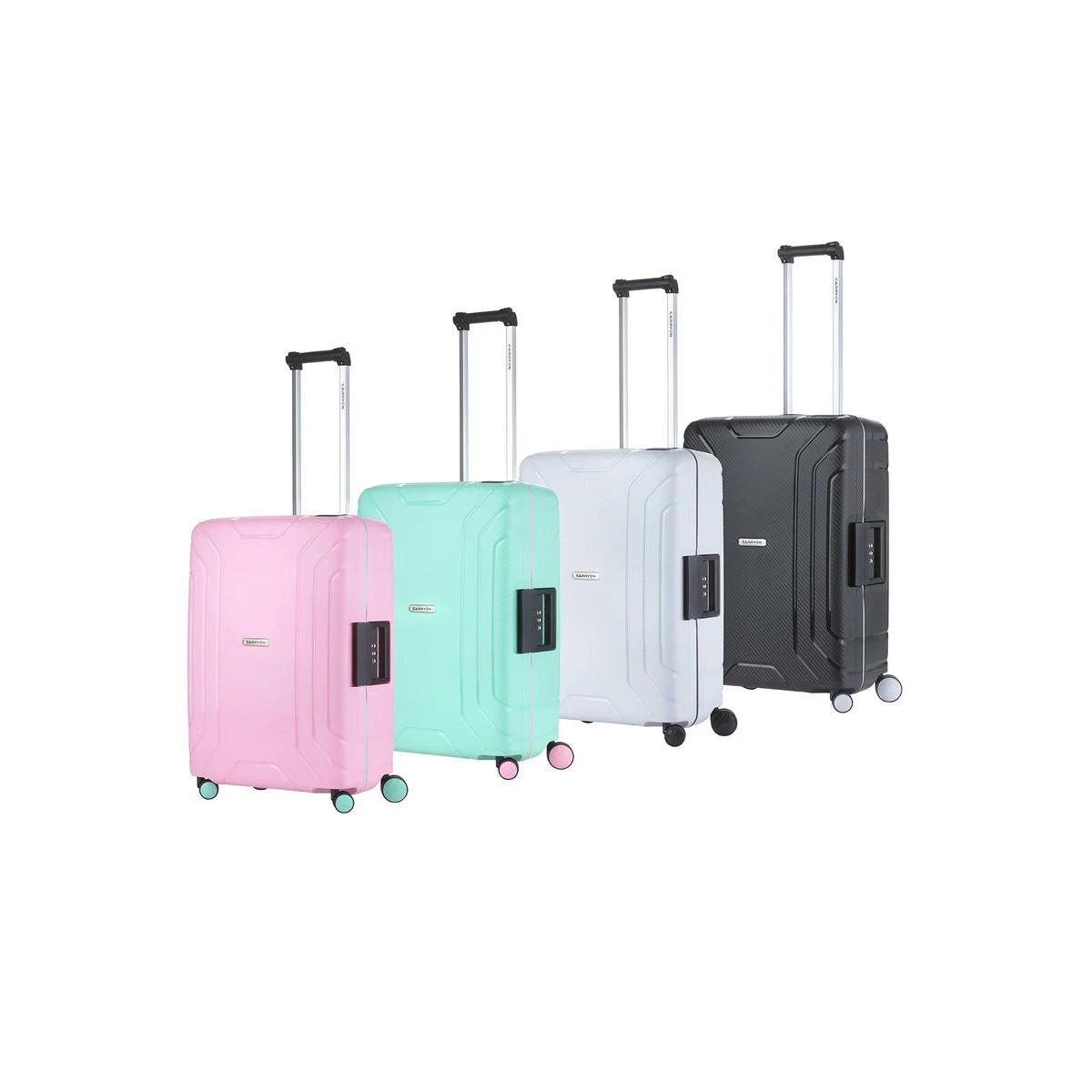 CarryOn Steward TSA Reiskoffer - 75cm Trolley Met Kliksloten - Dubbele Wielen - Mint 13 CarryOn Steward TSA Reiskoffer - 75cm Trolley Met Kliksloten - Dubbele Wielen - Mint - Image 11
