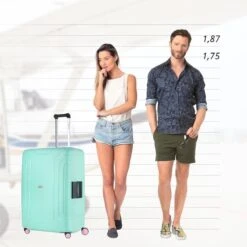 CarryOn Steward TSA Reiskoffer - 75cm Trolley Met Kliksloten - Dubbele Wielen - Mint 32 CarryOn Steward TSA Reiskoffer - 75cm Trolley Met Kliksloten - Dubbele Wielen - Mint -Reisopslag Winkel 1200x1200 631