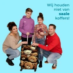 NoBoringSuitcases.com® Koffer Groot - Teddybeer - Knuffel - Bruin - Beer - Trolley Koffer Met TSA-slot - Met Wielen - 90 Liter - Reiskoffer - 66 Cm 14 NoBoringSuitcases.com® Koffer Groot - Teddybeer - Knuffel - Bruin - Beer - Trolley Koffer Met TSA-slot - Met Wielen - 90 Liter - Reiskoffer - 66 Cm -Reisopslag Winkel 1200x1200 76