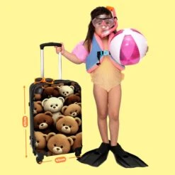NoBoringSuitcases.com® Koffer Groot - Teddybeer - Knuffel - Bruin - Beer - Trolley Koffer Met TSA-slot - Met Wielen - 90 Liter - Reiskoffer - 66 Cm 15 NoBoringSuitcases.com® Koffer Groot - Teddybeer - Knuffel - Bruin - Beer - Trolley Koffer Met TSA-slot - Met Wielen - 90 Liter - Reiskoffer - 66 Cm -Reisopslag Winkel 1200x1200 77