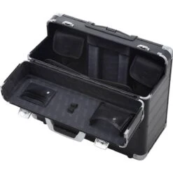 Trolley Pilotenkoffer Alumaxx - DISCOVERY Aluminium Mat Zwart -Reisopslag Winkel 1200x1200 810