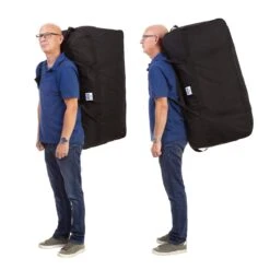 TravelZ Grote XXL Allround Sporttas 175 Liter - 92 X 38 X 50cm - Opbergtas - Reistas - Verhuistas - Zwart -Reisopslag Winkel 1200x1200 825