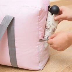 Merkloos TDR-Draagbare Opvouwbare Opbergtas -Handbagage Reistas-Weekendtas- Roze -Reisopslag Winkel 1200x1200 860