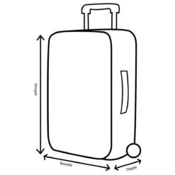 Enrico Benetti Adelaide Reistas XL - 100 Liter - Zwart 40 Enrico Benetti Adelaide Reistas XL - 100 Liter - Zwart -Reisopslag Winkel 1200x1200 897