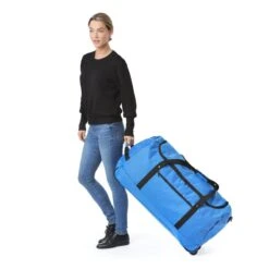 TravelZ Opvouwbare Wieltas | Reistas Op Wielen | 100 Liter | Verbeterd 2022 Model | Blauw -Reisopslag Winkel 1200x1200 913