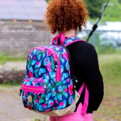 Pick & Pack Prachtige Vlinder - Rugzak - Donkerblauw - Maat M -Reisopslag Winkel 1200x1200 936