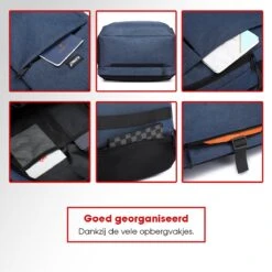 Kono Rugzak XL - Schooltas - 17,3 Inch Laptop Rugtas - Dames/Heren - 36L - Waterafstotend - Blauw 12 Kono Rugzak XL - Schooltas - 17,3 Inch Laptop Rugtas - Dames/Heren - 36L - Waterafstotend - Blauw -Reisopslag Winkel 1200x1200 976