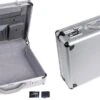 Perel Aktenkoffer, 2 Cijfersloten, Schouderriem, Aluminium, Grijs, 425 X 305 X 125 Mm -Reisopslag Winkel 1200x646