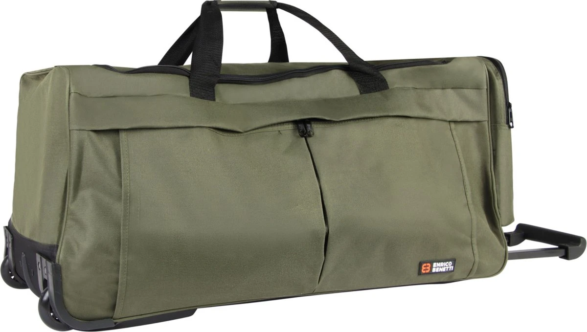 Enrico Benetti Amsterdam Wieltas - 91 Liter - 35327 - Groen 5 Enrico Benetti Amsterdam Wieltas - 91 Liter - 35327 - Groen - Image 3