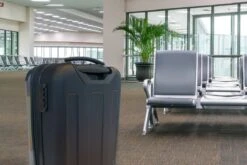 MuchoWow® Koffer - Marmer - Groen - Lijn - Past Binnen 55x40x20 Cm En 55x35x25 Cm - Handbagage - Trolley - Fotokoffer - Cabin Size - Print -Reisopslag Winkel 1200x800 10