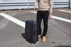 CarryOn Steward TSA Reiskoffer - 75cm Trolley Met Kliksloten - Dubbele Wielen - Zwart -Reisopslag Winkel 1200x800 4