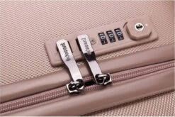 Decent Tranporto-One Handbagage Koffer 55 Cm - Zalmroze -Reisopslag Winkel 1200x803