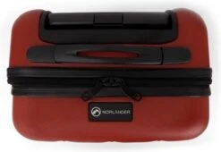 Norländer Cabin Size Trolley Squared Rood -Reisopslag Winkel 1200x826