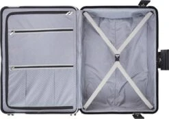 CarryOn Steward TSA Reiskoffer - 75cm Trolley Met Kliksloten - Dubbele Wielen - Zwart -Reisopslag Winkel 1200x844 1