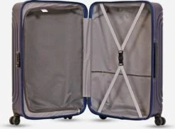 ©TROLLEYZ - Florence No.7 - Reiskoffer 69cm Met TSA Slot - Dubbele Wielen - 360° Spinners - 100% ABS - Reiskoffer In Ocean Blue -Reisopslag Winkel 1200x884