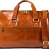 NEGOTIA Alpha - Leren Weekendtas - Leren Handbagage Reistas - Duffel Bag - 100% Luxe Top-Grain Leer - Bruin -Reisopslag Winkel 1200x900