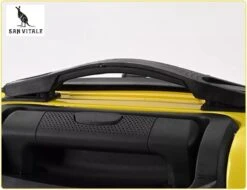 San Vitale® - Lichtgewicht Reis Koffer - Trolley - Handbagage - Leeuw - Geel -Reisopslag Winkel 1200x923