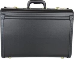 Pilotenkoffer Zonder Wiel - Kunstleer Zwart - Grote Piloten Koffer Met Laptopvak En Cijferslot - Kantoor Koffer - Werk Koffer -Reisopslag Winkel 1200x948