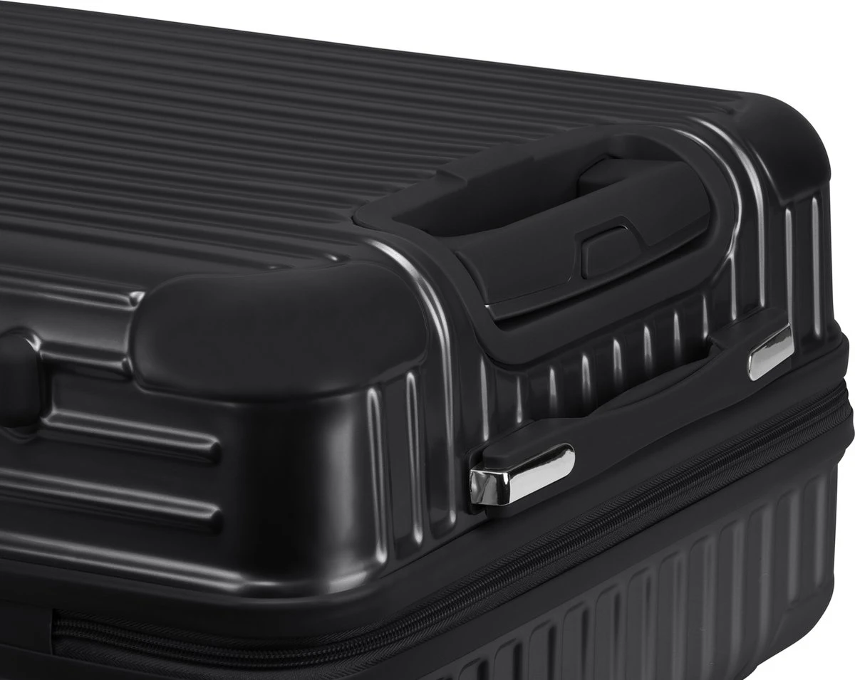 Royal Swiss - Reis Koffer - 56cm - Cijferslot- Lichtgewicht Koffer - 4 Wielen- Zwart 8 Royal Swiss - Reis Koffer - 56cm - Cijferslot- Lichtgewicht Koffer - 4 Wielen- Zwart - Image 6