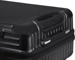 Royal Swiss - Reis Koffer - 76cm - Cijferslot- Lichtgewicht Koffer - 4 Wielen- Zwart -Reisopslag Winkel 1200x955 4