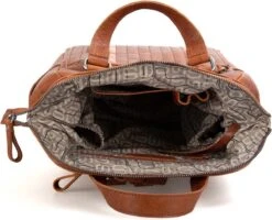 Spikes & Sparrow Rugtas / Rugzak - Bronco - 10 Liter - Leer - Cognac -Reisopslag Winkel 1200x971