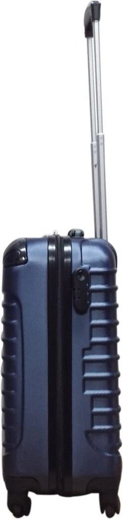 Castillo Quadrant 2 Delige ABS Kofferset (XL + S) - Donkerblauw -Reisopslag Winkel 286x1200