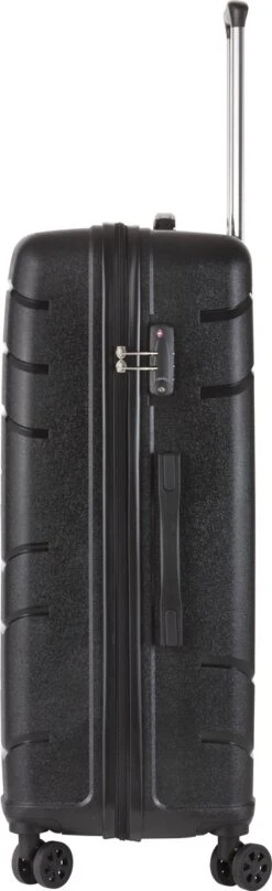 TravelZ Big Bars Reiskoffer 78 Cm Met Dubbele Wielen - Trolley Koffer Met TSA-slot - Zwart -Reisopslag Winkel 367x1200 1