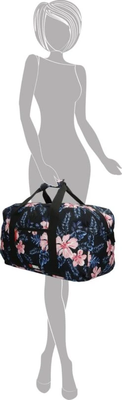 Enrico Benetti Capetown Sporttas/ Reistas - Donkere Bloem 11 Enrico Benetti Capetown Sporttas/ Reistas - Donkere Bloem -Reisopslag Winkel 368x1200 1