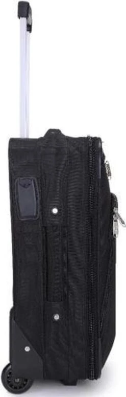 Decent Basic-Line Handbagage Trolley 53 Cm - Zwart -Reisopslag Winkel 382x1200