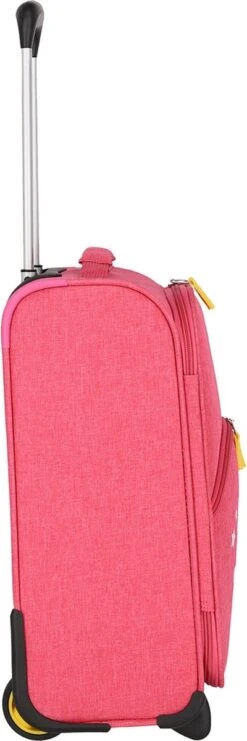 Travelite Handbagage Zachte Koffer / Trolley / Reiskoffer - Youngster - 44 Cm - Roze -Reisopslag Winkel 400x1200