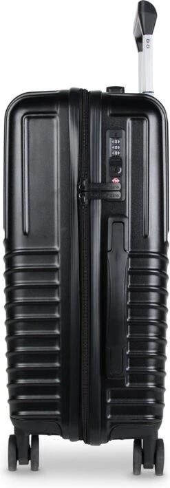 Merkloos Reiskoffer - 20 Inch - USB Aansluiting - Zwart - Handbagage -Reisopslag Winkel 418x1200 1