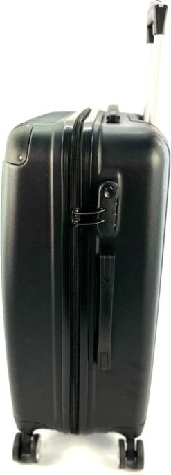 AATravel M Reiskoffer - Trolley ABS - Met Dubbele Wielen - 66 Cm - 66 Liter - Zwart -Reisopslag Winkel 432x1200 1