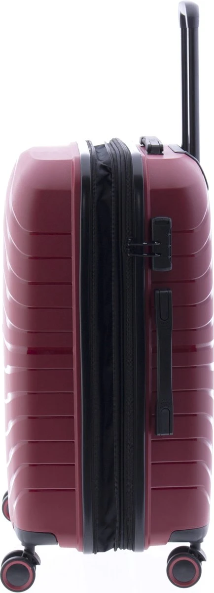 Gladiator Kick-Off Middelgrote Koffer Expandable - 67 Cm - 72/90 Liter - Eco Friendly Recyclebaar PP - Rood 9 Gladiator Kick-Off Middelgrote Koffer Expandable - 67 Cm - 72/90 Liter - Eco Friendly Recyclebaar PP - Rood - Image 7