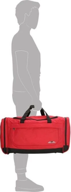 Enrico Benetti Orlando 35301 M Reistas / Sporttas 62 Liter - Rood -Reisopslag Winkel 448x1200 3
