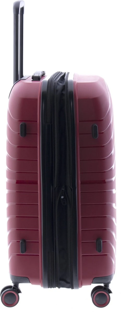 Gladiator Kick-Off Middelgrote Koffer Expandable - 67 Cm - 72/90 Liter - Eco Friendly Recyclebaar PP - Rood 12 Gladiator Kick-Off Middelgrote Koffer Expandable - 67 Cm - 72/90 Liter - Eco Friendly Recyclebaar PP - Rood - Image 10