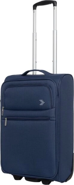 Travelbags Handbagage Zachte Koffer / Trolley / Reiskoffer - The Base - 55 Cm - Blauw -Reisopslag Winkel 482x1200 1